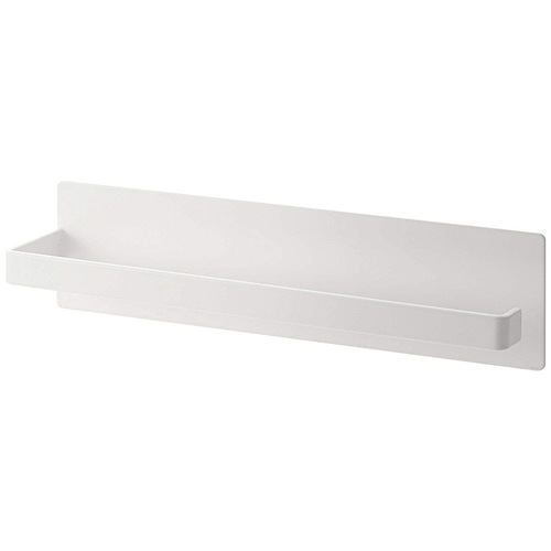 Japan's Yamazaki same style refrigerator magnetic single-layer paper roll holder seamless adhesive kitchen towel rack magnet paper towel holder