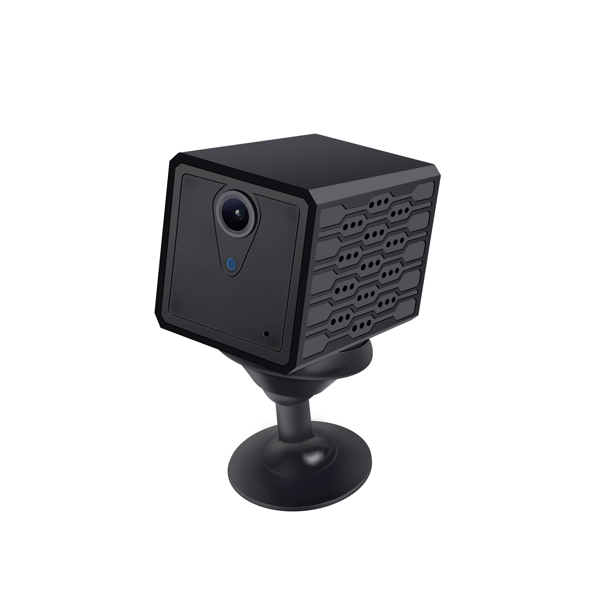 4G network intelligent camera head outdoor remote monitoring plug-in-free HD wide-angle lens 360 zhihuiyun APP