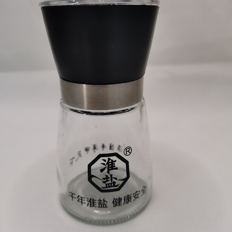 研磨器调味罐 胡椒研磨调料瓶 小蛮腰研磨器调味罐 研磨器玻璃瓶