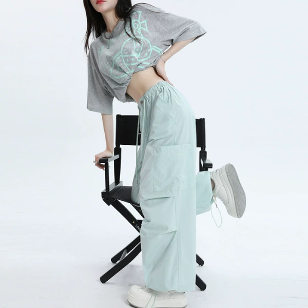 Mint long trousers