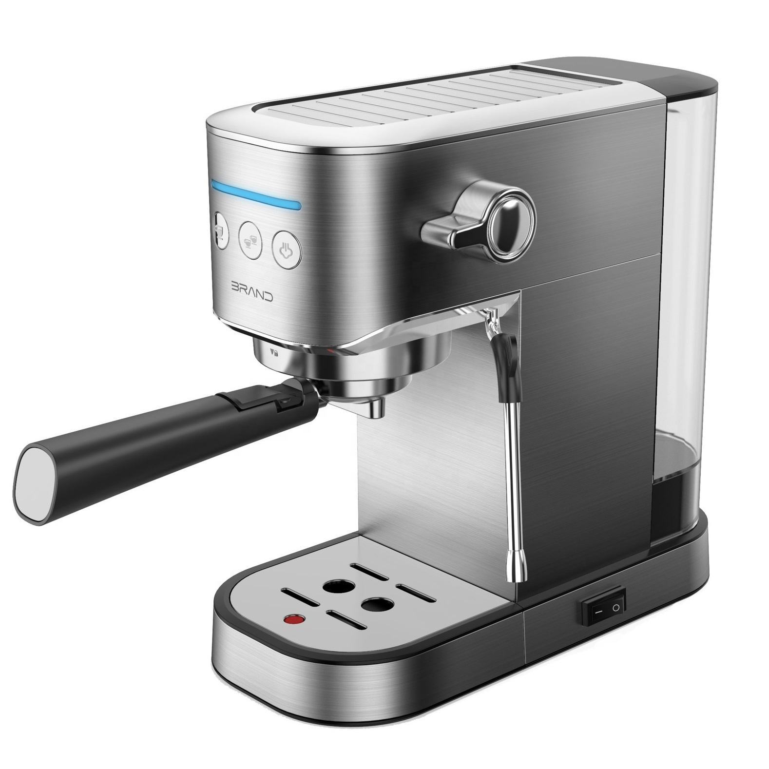 Máquina de café doméstica transfronteriza pequeña máquina de café tipo bomba de vapor concentrado semiautomático máquina de extracción de leche