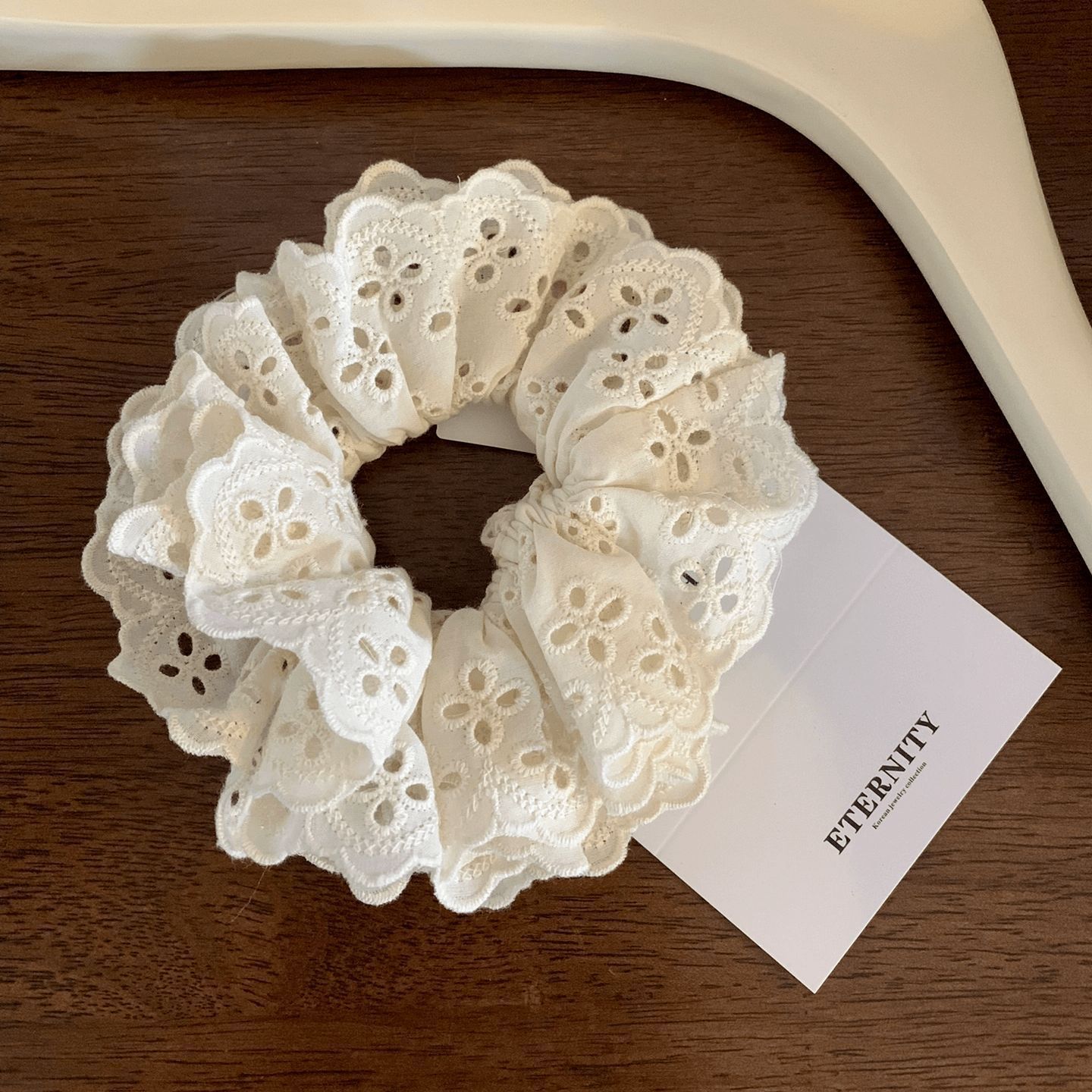 2025 nuevo cordón de cabello de pelo de bolas de encaje, banda de cabello de alta elasticidad, cuerda de cabeza duradera