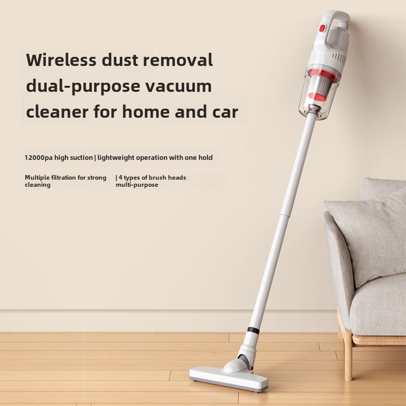 New car wireless vacuum cleaner household small large suction vacuum cleaner hand-held mite removal high-power vacuum cleaner_autovado.com