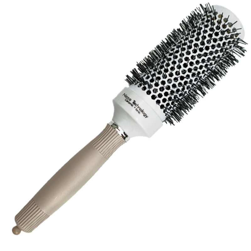 Pein de tubería de cerámica blanca con aguja de cola cilíndrica pein de cabello estilo pein de cabello rizado herramientas de cabello antiestático