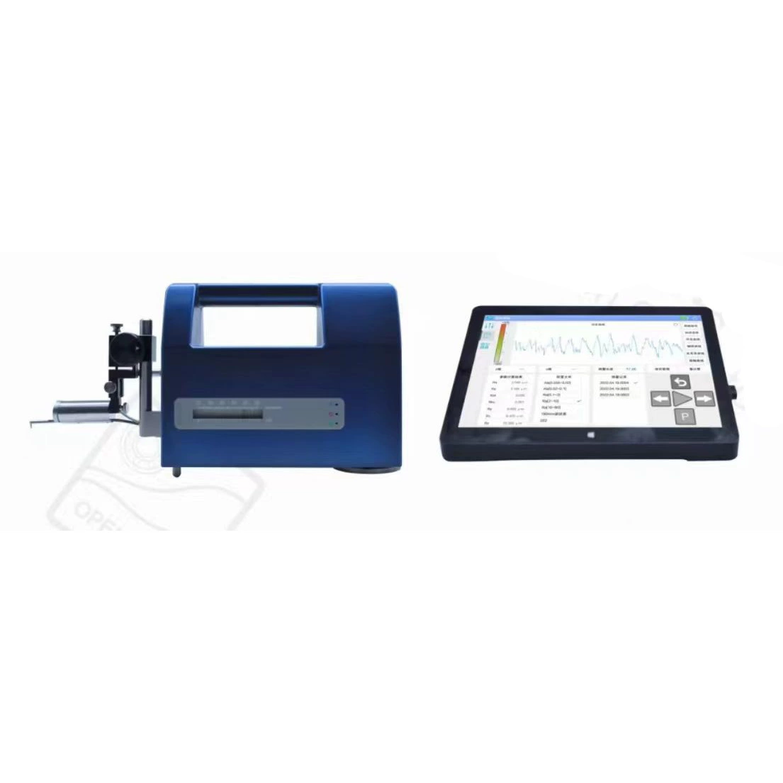 Fiedler®Измеритель формы профиля шероховатости 1000 может оценить профиль шероховатости, рябь