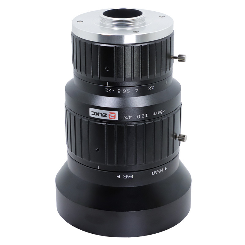 ZLKC�����ƴ�85mm��ҵ��ͷKM8520MP12�ͻ���4/3"����涨����ͷ