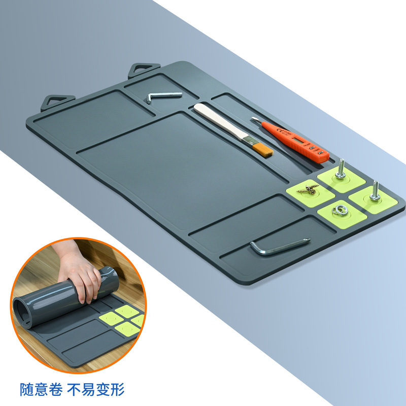 维修精密工具工作垫防滑收纳便携手机电脑数码产品维修工具垫|undefined