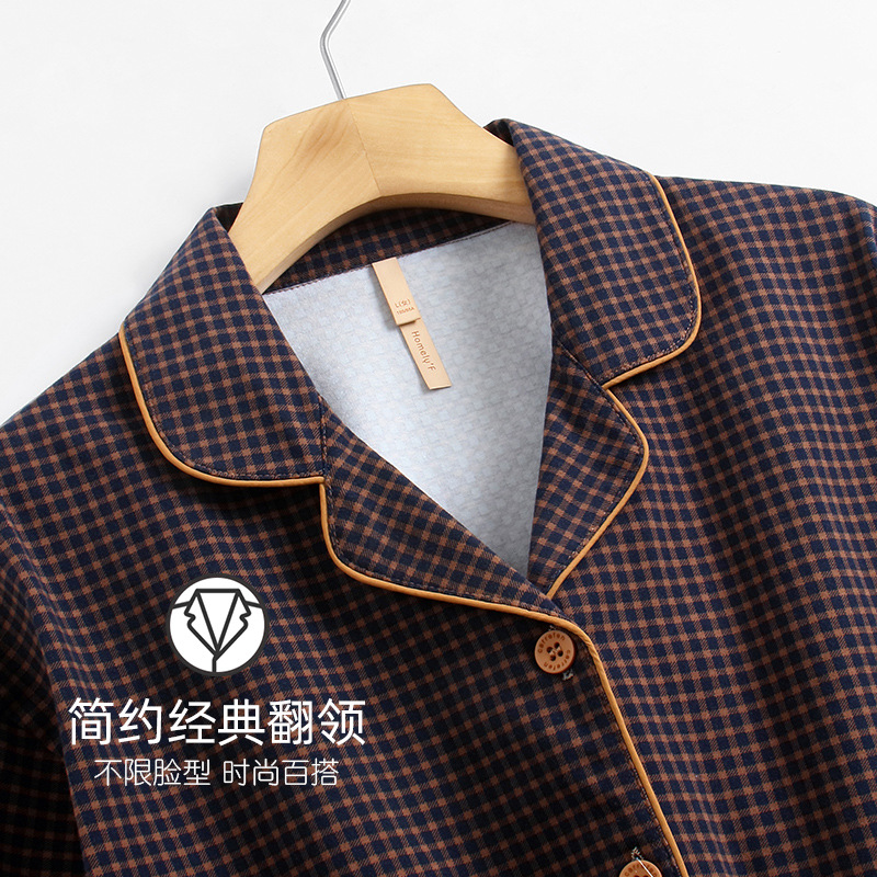 2023 nuevas pijamas mujeres primavera y otoño 100% algodón de manga larga ropa del hogar más tamaño traje