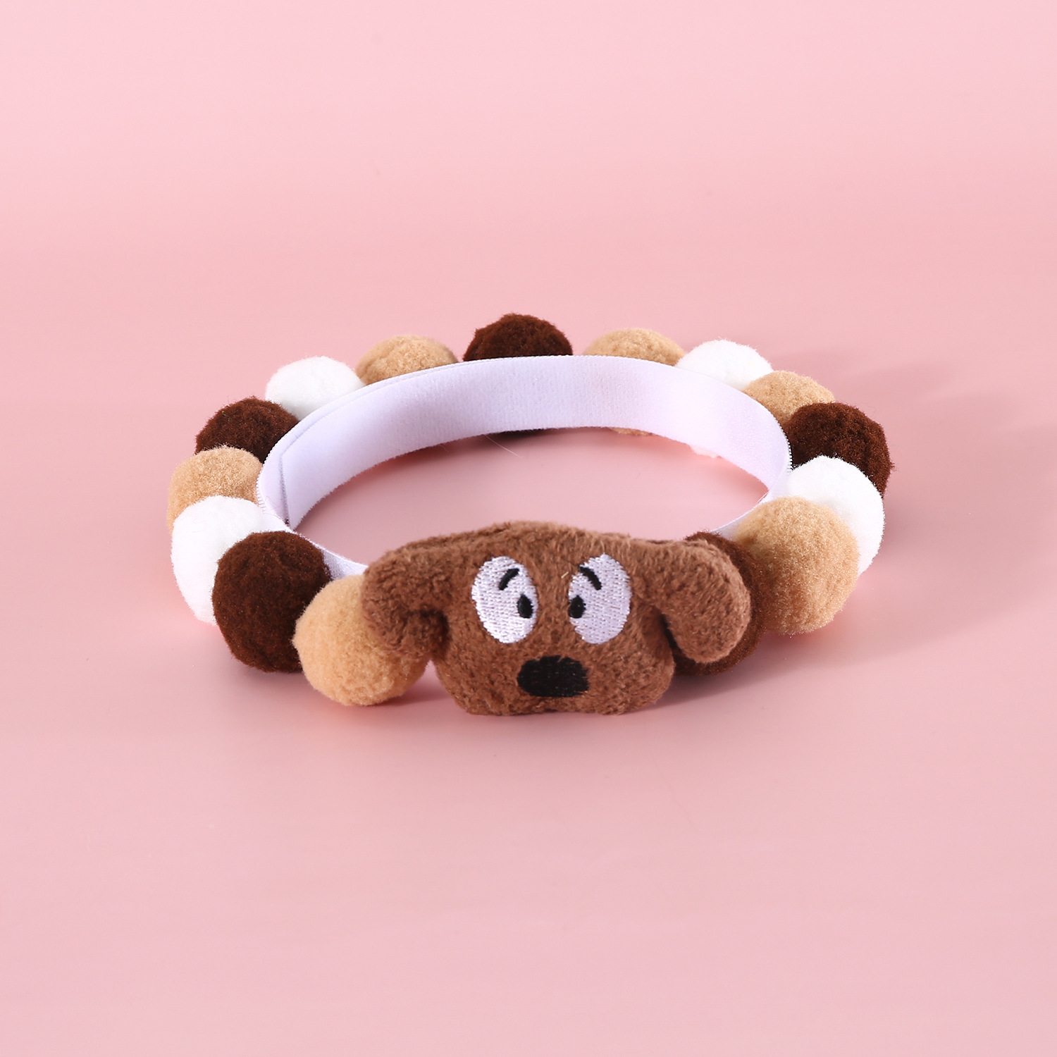 Perro de mascota Gato Shiba Inu Corgi Fadu dibujos animados peluche Teddy coloridos dulces collares de bolas collares de cumpleaños
