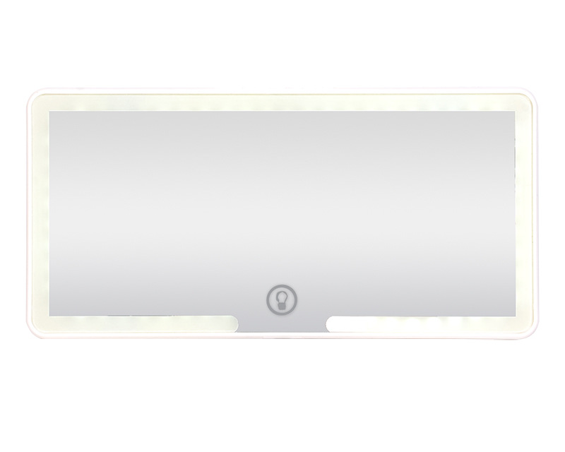 Car-Mounted New Goddess Makeup Mirror, High-Definition Mirror Led Portable Makeup Mirror, Advanced Makeup Mirror, Makeup Co-Pilot