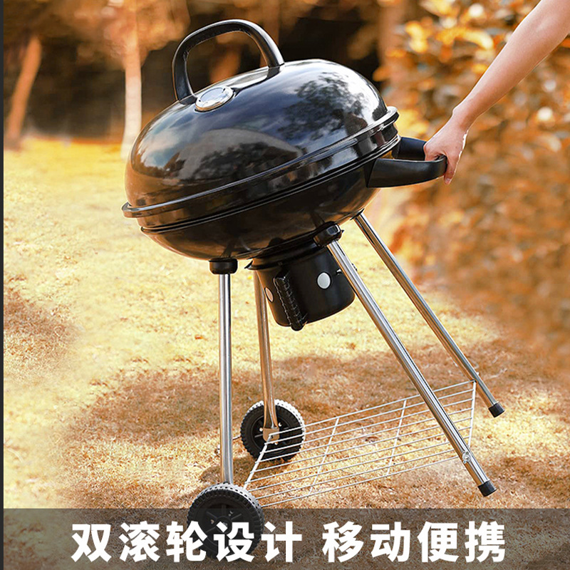 Mayorista de usuarios domésticos fuera de la parrilla de camping parrilla de parrilla americana parrilla de carbón de jardín parrilla de manzana horno