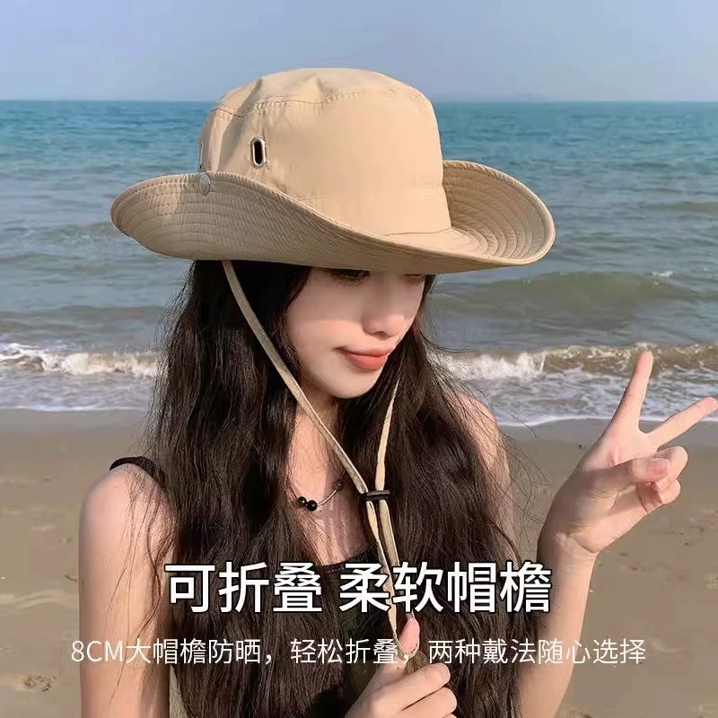 Джинсовая походная водостойкая быстрая сушка японская соломенная шляпа снаружи для походов