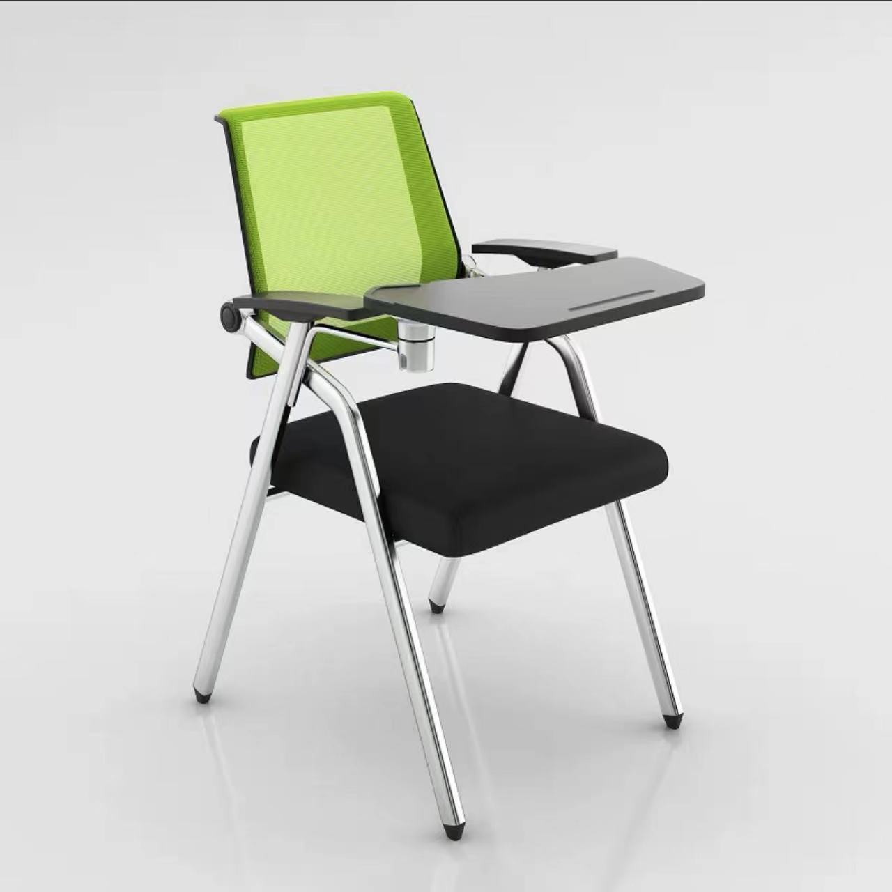 Silla de capacitación directa de fábrica con tablero de mesa, silla de capacitación plegable, silla de oficina, silla de computadora, silla de conferencia plegable image 23