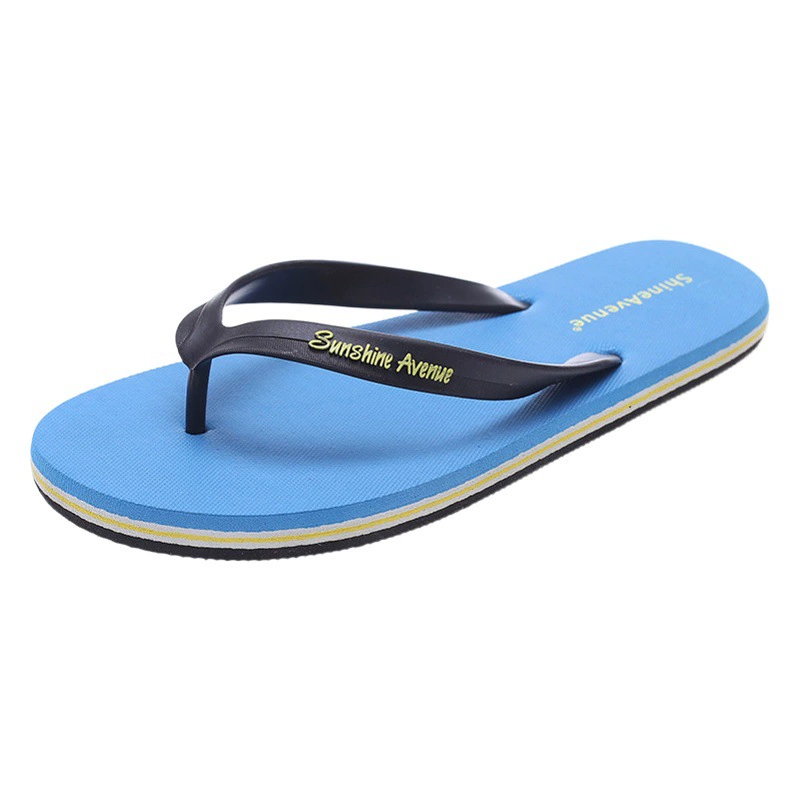 Тапочки, мужские летние шлепанцы, модные толстые Нескользящие мягкие подошвы, отличительные износостойкие мужские сандалии, модная верхняя одежда, пляжная обувь