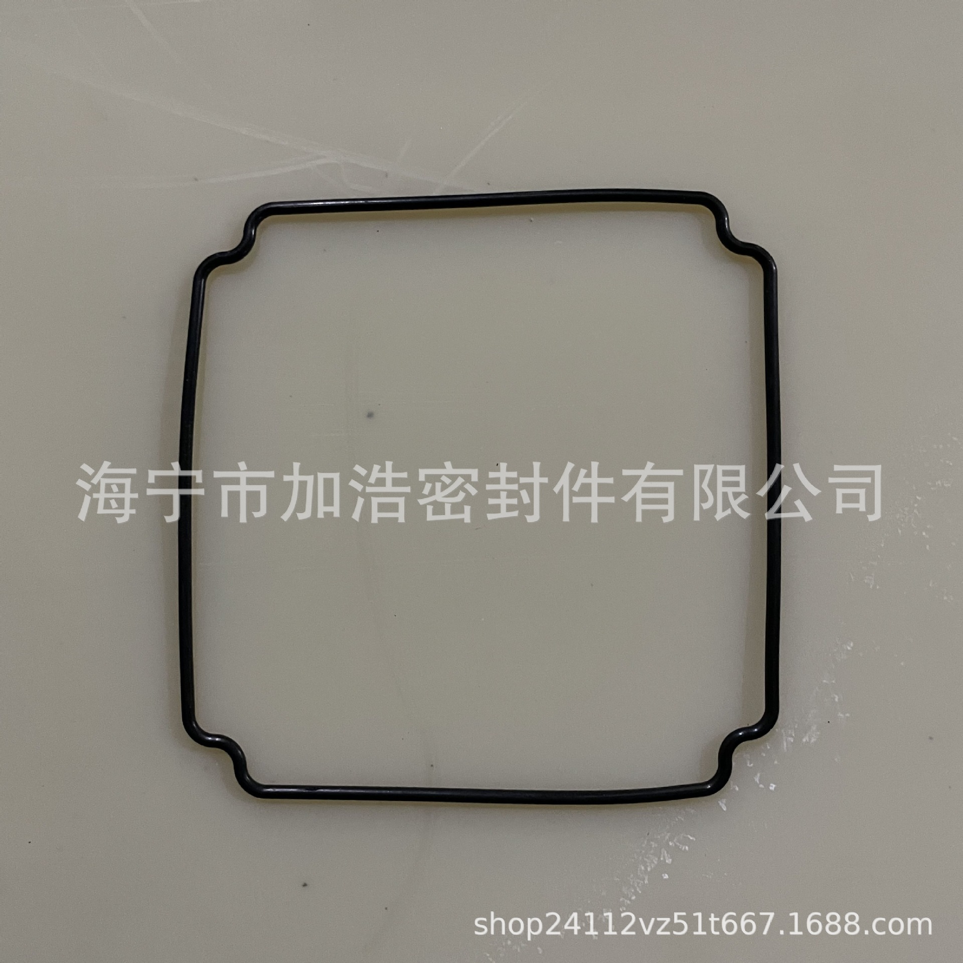 方形密封圈 接线盒防水圈 方形o型圈 NBR 油封垫圈 黑色橡胶圈