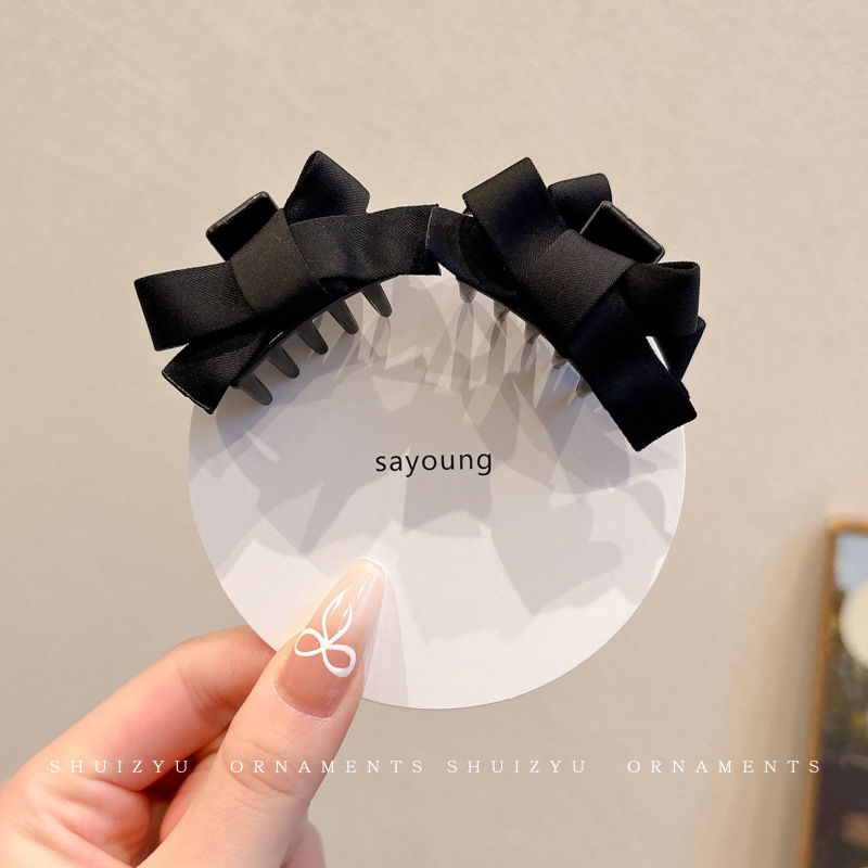 Elf orejas arco princesa cabeza pequeña agarrar clips frente ambos lados clips de pestaña perlas temperamento dulce cabello de los niños