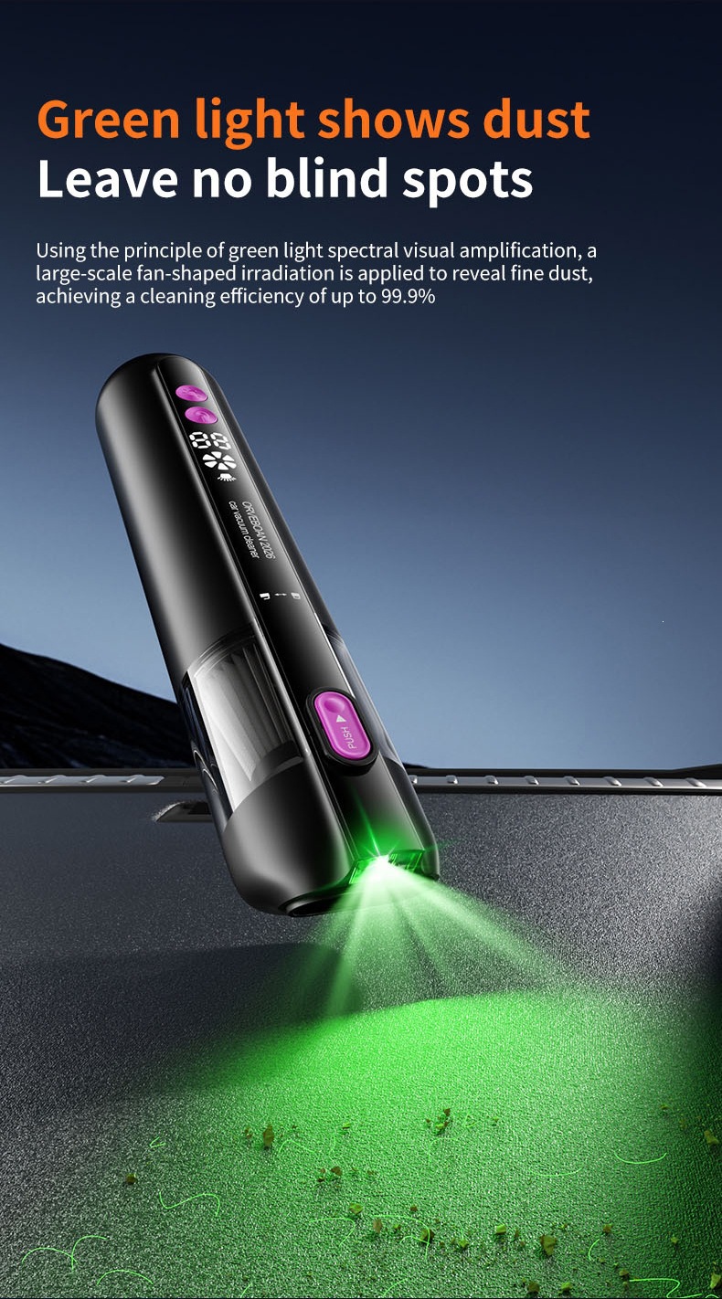 New Car Vacuum Cleaner, Multifunctional, Powerful, Wireless, Super Suction, Handheld, Small, Household, High Power