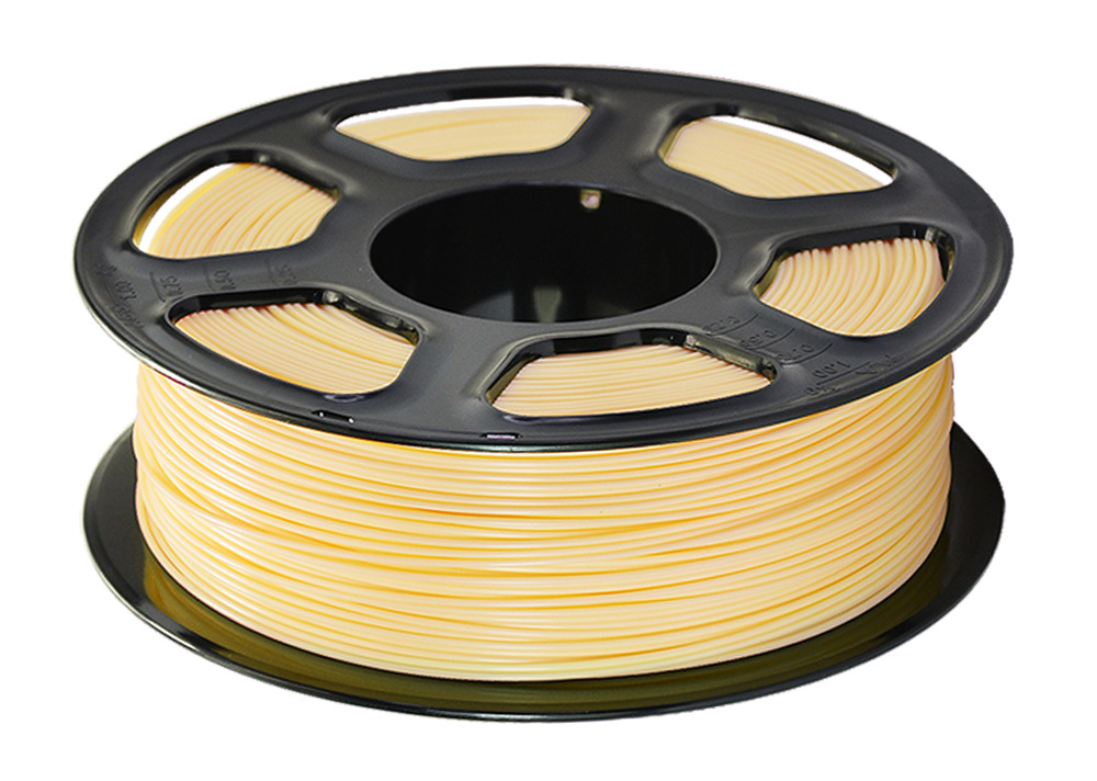 Consumibles PETG Consumibles de impresión 3D Alambre 1KG Material de alta velocidad 1,75mm Alambre brillante Color de la piel Fuente estable