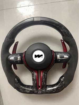 Suitable for Bmw Carbon Fiber Steering Wheel Modification for 3 Series, 5 Series, F30, F10, F01, F07, F25, F26, F15, F16