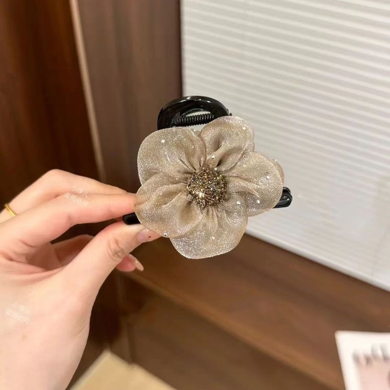 ピンクオリジナルハンドメイド・ピンクと春の山のコントラストカラー甘いレースフルボールヘアサークルヘアアクセサリーリボン|undefined
