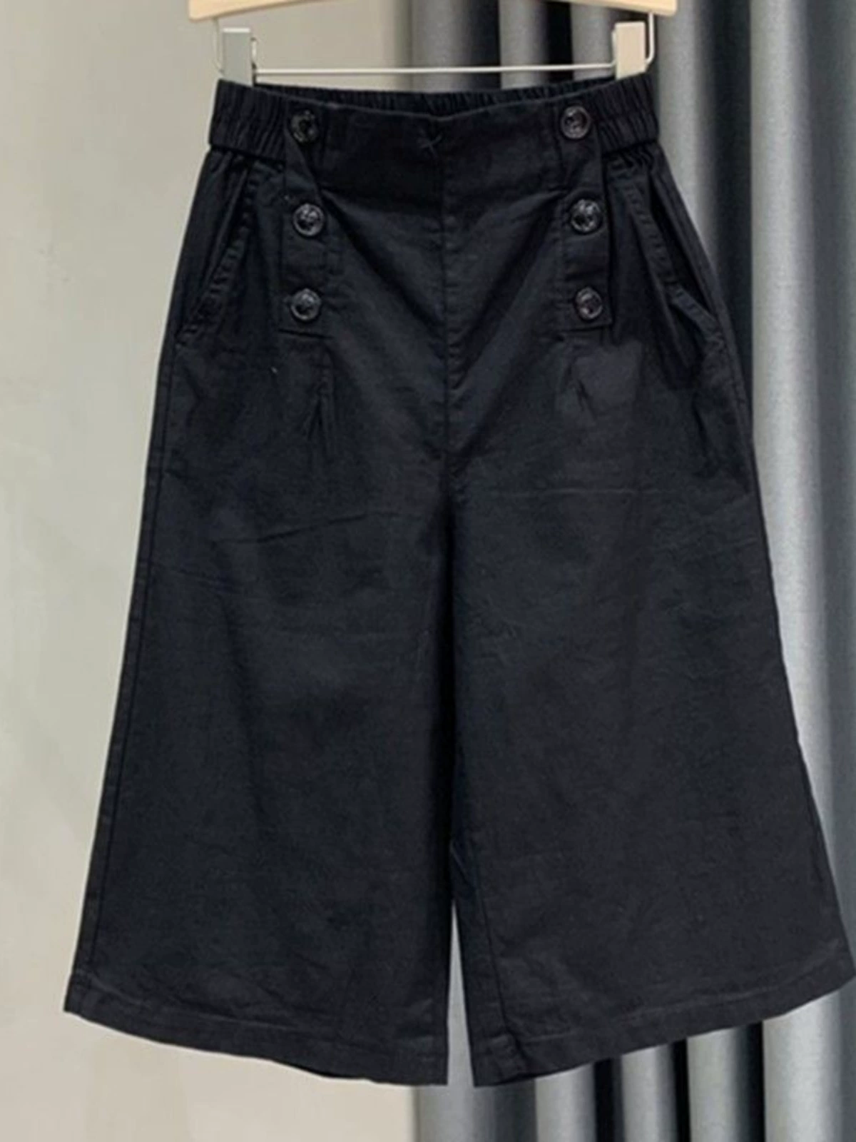 Летние тонкие штаны, эластичная вставка на талии