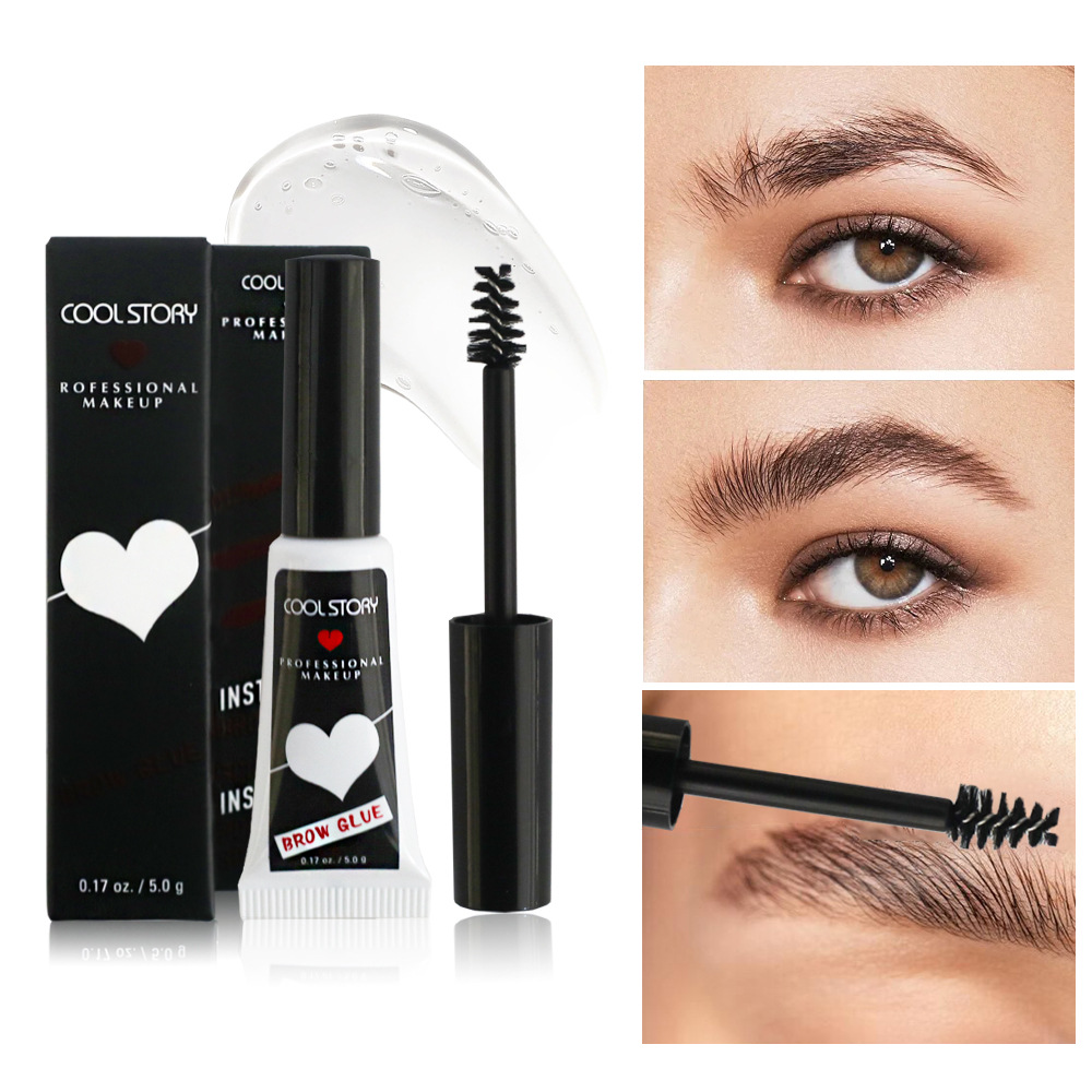 Cross-border eyebrow shaping glue transparent brow gel Eyebrow glue wild eyebrow cream shaping Specification drawing