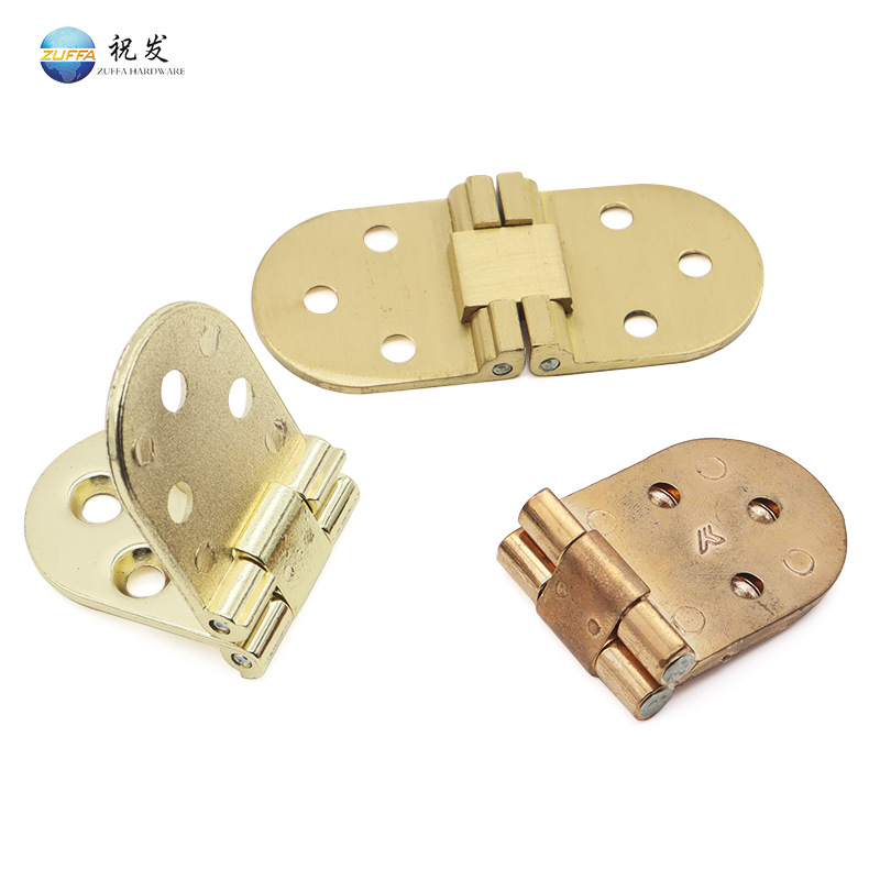 Zinc alloy folding table hinge round table hinge dining table reverse hinge hidden hinge wholesale