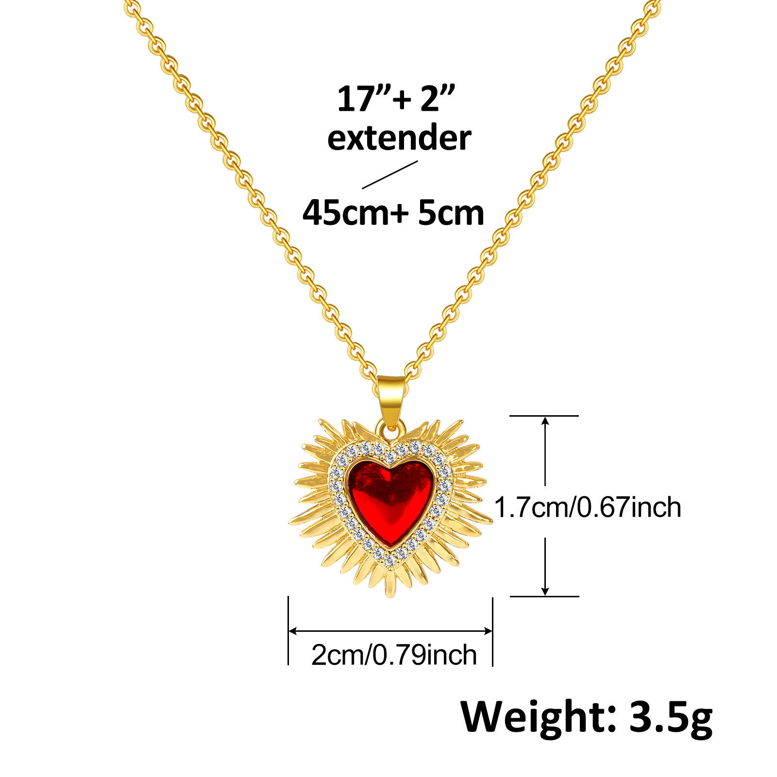 8g Weight Copper Pendant Material Zircon Inlay Material Pendant Necklace Classification Copper Chain Material 1 Piece Quantity Holiday, Daily Occasion Copper Material Heart Shape Pattern Women's Gender Inlay Design Retro Style Copper Retro Inlay Heart Shape Zircon Pendant Necklace 6