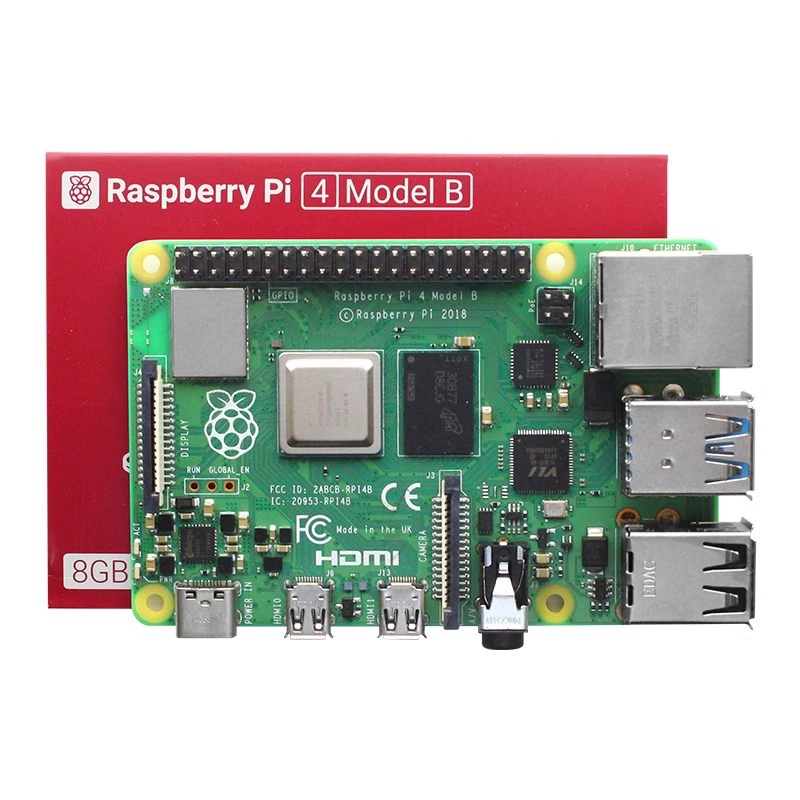 Raspberry Pi 4B Raspberry computer AI development board Raspberry pi5b pi4b Python16G