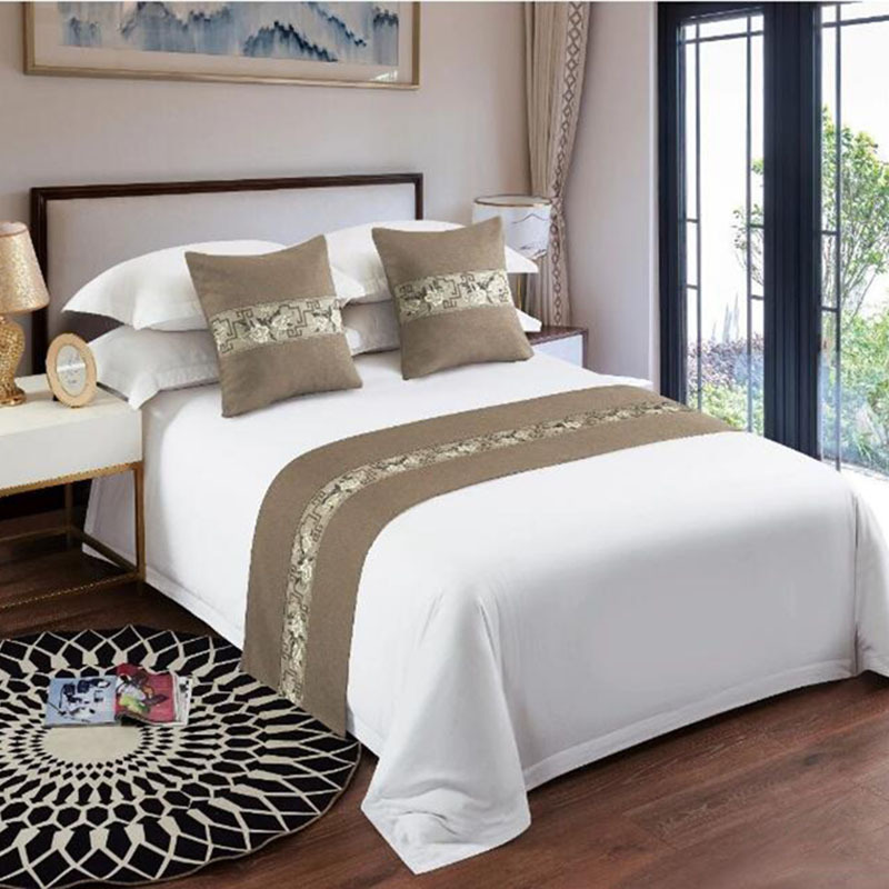 Wholesale of Bed Linen for Guesthouses, 406080 Count, 100% Cotton Hotel Sheets, Duvet Covers, Hotel Linen Four-Piece Set, Home Textiles