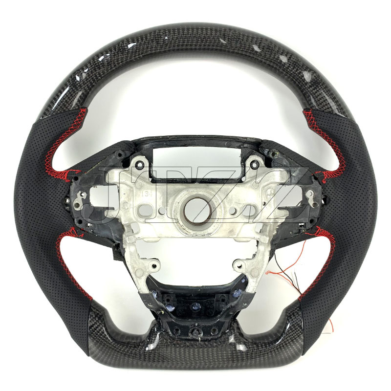 Suitable for Honda tenth generation Civic LED carbon fiber modification forged carbon fiber steering wheel modification