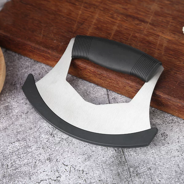 Stainless Steel Herb Chopper Nut Cutter Baking Tool Cheese Cutter Pizza Cutter Cheese Cutter Shredder