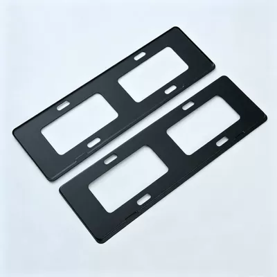 License plate holder/license plate holder narrow-edge aluminum alloy license plate frames