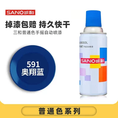 Spray Paint Metal Anti-Rust Paint Furniture – Avtomobil boyası - full-box-of-sanhe-591aoxiang-blue-12-bottlesbox-spray-paint