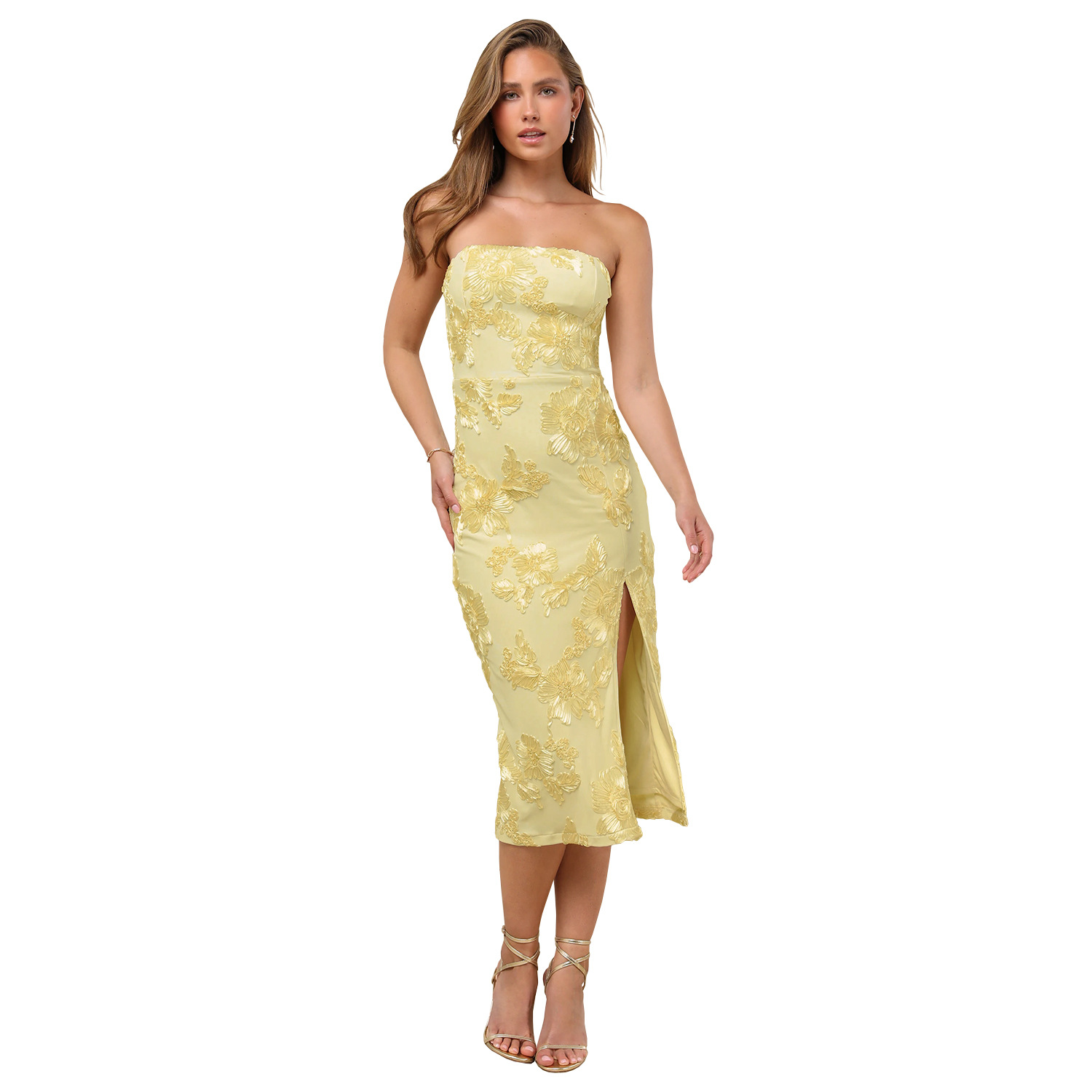 C7742 Aliexpress transfronterizo Amazon 2026 nuevo vestido de fiesta de mujer bordado tridimensional image 7