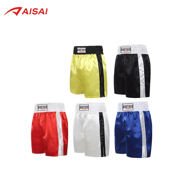 New Boxing Shorts, Short Sleeves, Multiple Colors Available, Ali Boxing Pants, Ring Competition, Tight-Fitting for Men and Women