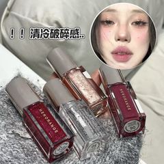 HERORANGE透明细闪唇蜜 滋润透亮镜面水光嘟嘟玻璃唇唇油跨境美妆