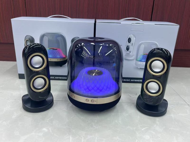 LP98 ハーマンガラス同型ワイヤレス Bluetooth スピーカー卓上照明コンピュータサブウーファー屋外ポータブルスピーカー|undefined