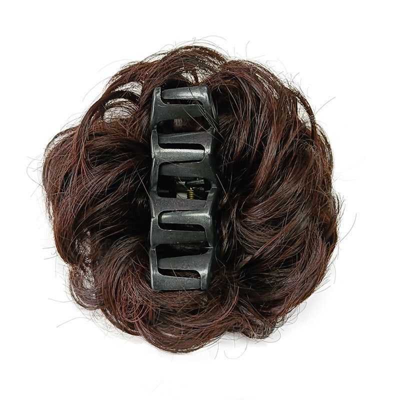 4/33 다크 브라운 - 집게핀 스타일