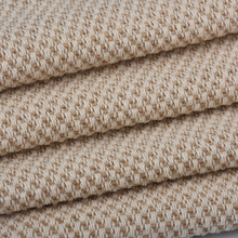 21/2股黄麻提花布 涤棉混纺黄麻布交织 鞋垫手袋箱包工艺品饰品面