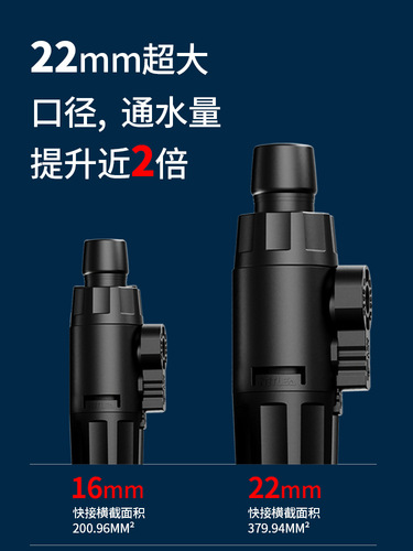 Niteri Filter Bucket 2, Front-inlet External Filter, Non-powered Fish Tank Filter, Lotus Bucket