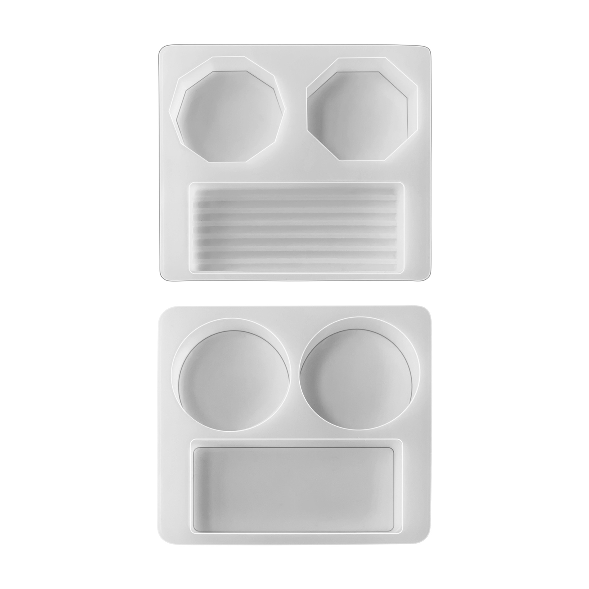 Cristal transfronterizo epoxi redondo posavasos molde de silicona diy epoxi decoración de flores secas combinación de posavasos