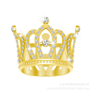 Cross-border Amazon Hot Birthday Flower Decoration Small Crown Festival Dressing Multi-color Children's Small Round Crown Original