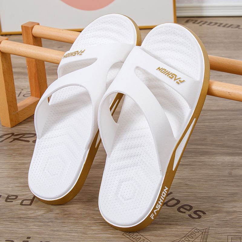 Zapatillas premium súper suaves para hombre con suela gruesa fuera, desodorante, baño de verano, antideslizante, pareja en casa, sandalias y zapatillas de mierda