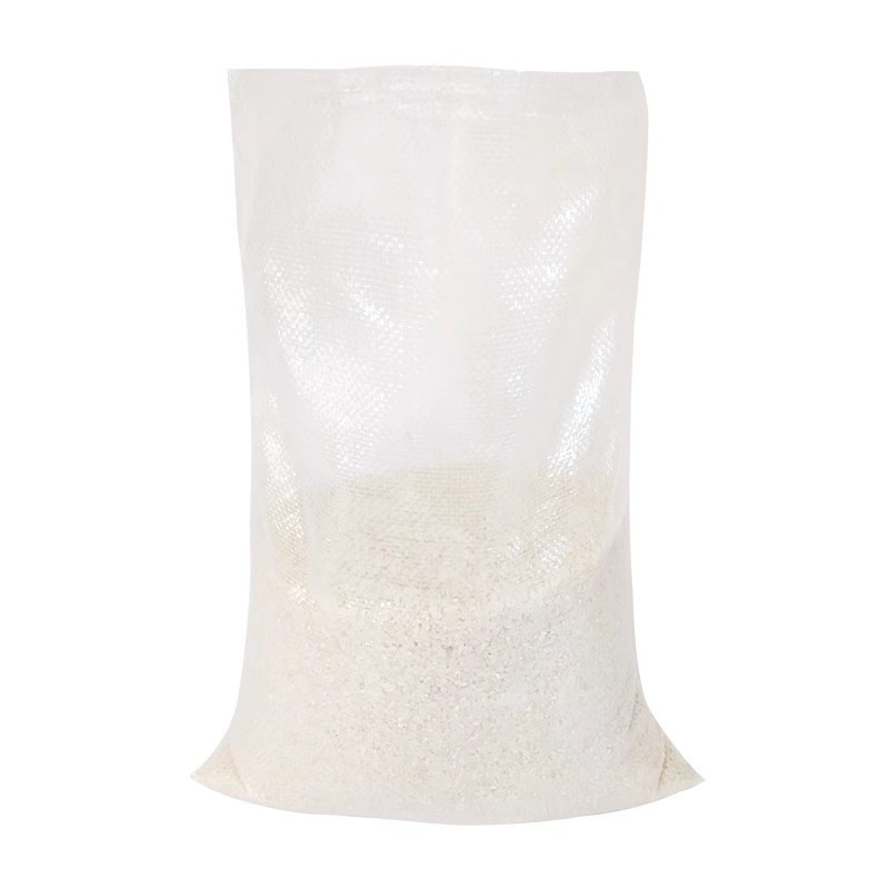 Bolsa de arroz de granja transparente, bolsa de tejido impresa, bolsa de piel de serpiente, bolsa de arroz y mijo, bolsa de grano de 5 kg, bolsa de arroz gruesa de 10 kg