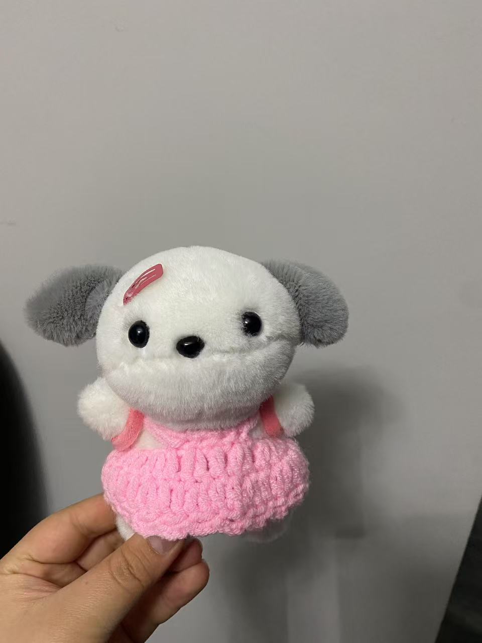 라이트 핑크 스커트 보온병 컵