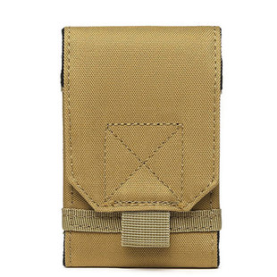 6.5inch Outdoor Multifunctional Tactical Mobile Phone Bag, Men's and Women's Tactical Expansion Bag, Oxford Cloth Wear-Resistant Molle Bag