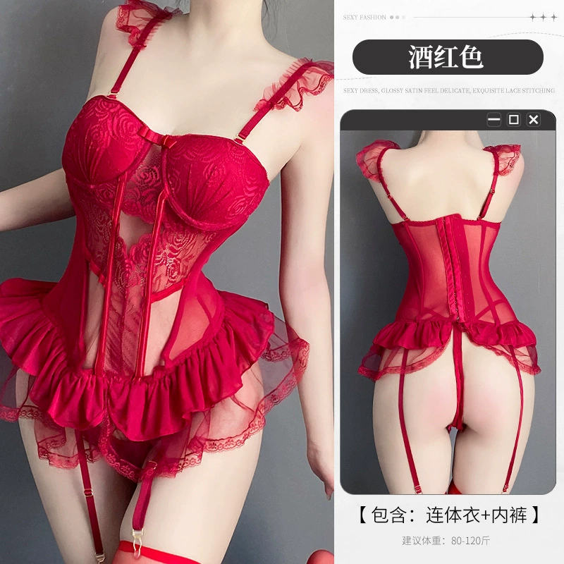 Sexy vest, underwear, corrective bodysuit, set