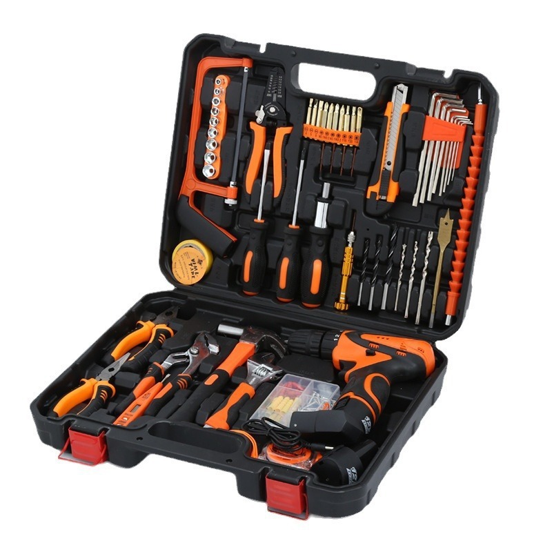 Personalizado conjunto de hardware doméstico herramientas de reparación multifuncionales eléctricos herramientas de reparación de automóviles kit al por mayor