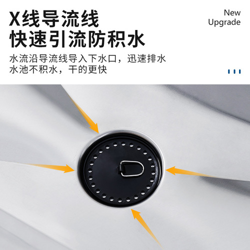 Stainless steel mop basin movable commercial utility basin integrated mop basin washing mop pool, household balcony sink